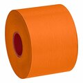 Maxstick PlusD 2 1/4'' x 170' Orange Diamond Adhesive Thermal Linerless Sticky Label Paper Roll, 12PK 105214170PDO